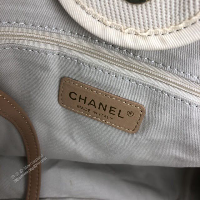 Chanel女包 A66941珍珠黑 Chanel2020Ss新版沙灘包 Chanel珍珠購物袋  djc4053